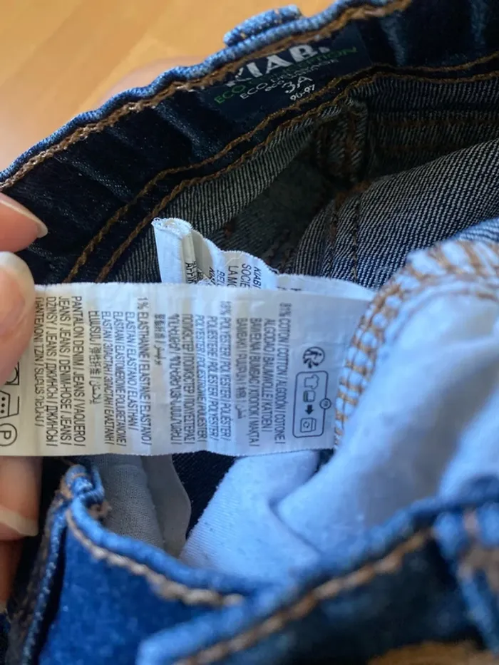 Pantalon jeans Skinny Kiabi Taille 3 ans (90-97 cm) - photo numéro 5