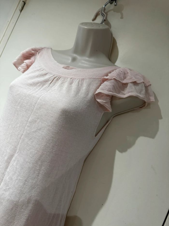 Robe rose transparente naf Naf Taille XS - photo numéro 20