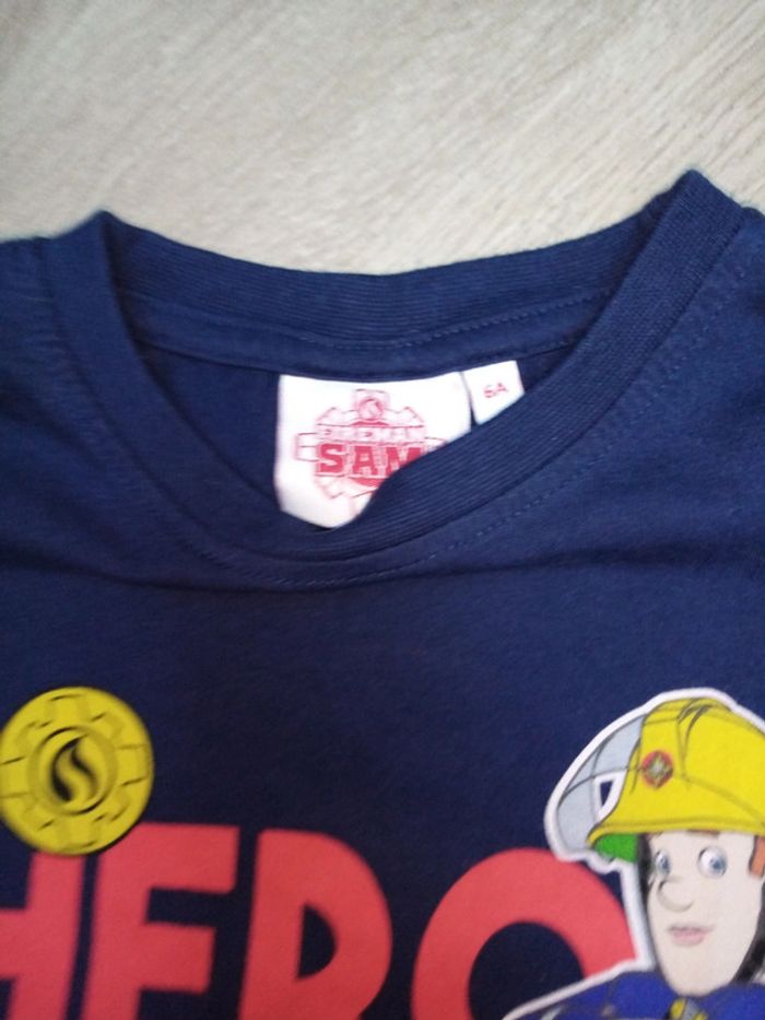 T shirt manche courte Sam le pompier 6a - photo numéro 3