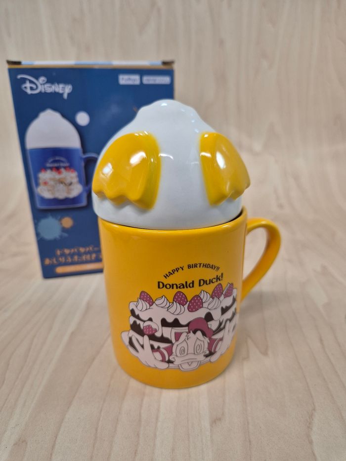 Tasse Disney "Happy Birthday Donald Duck" ver. Jaune - photo numéro 2