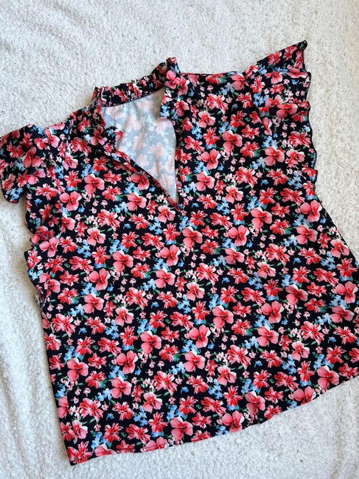 Blouse fleurie - photo numéro 2