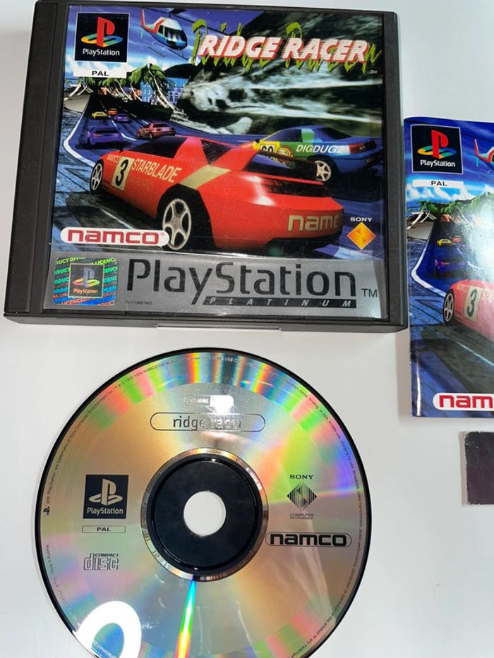 Ridge Racer - Jeu PS1 Platinum Avec notice Version Française Sony - photo numéro 2