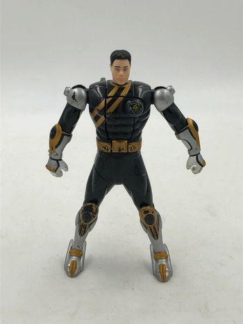 Figurine Power Rangers Flip Head Ranger black Bandai 2001