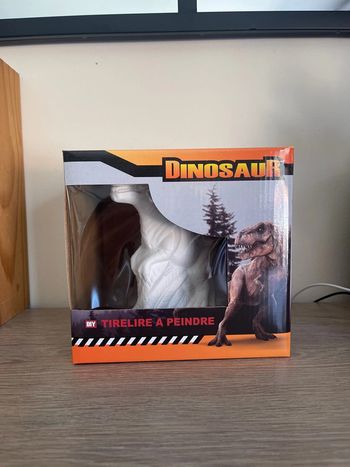 Tirelire dinosaur à peindre