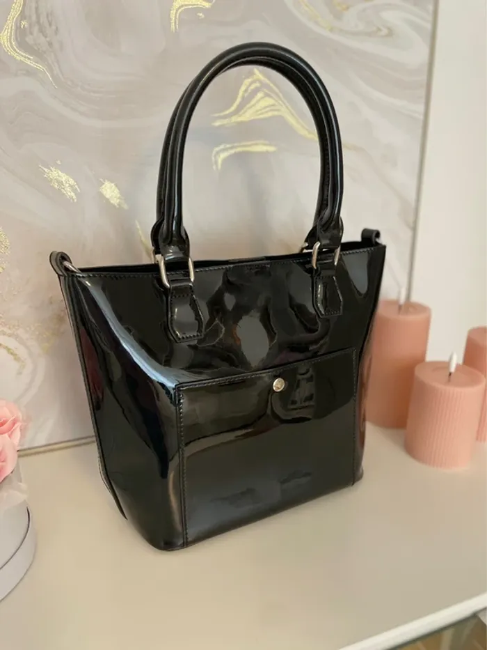 Sac vernis noir - photo numéro 3