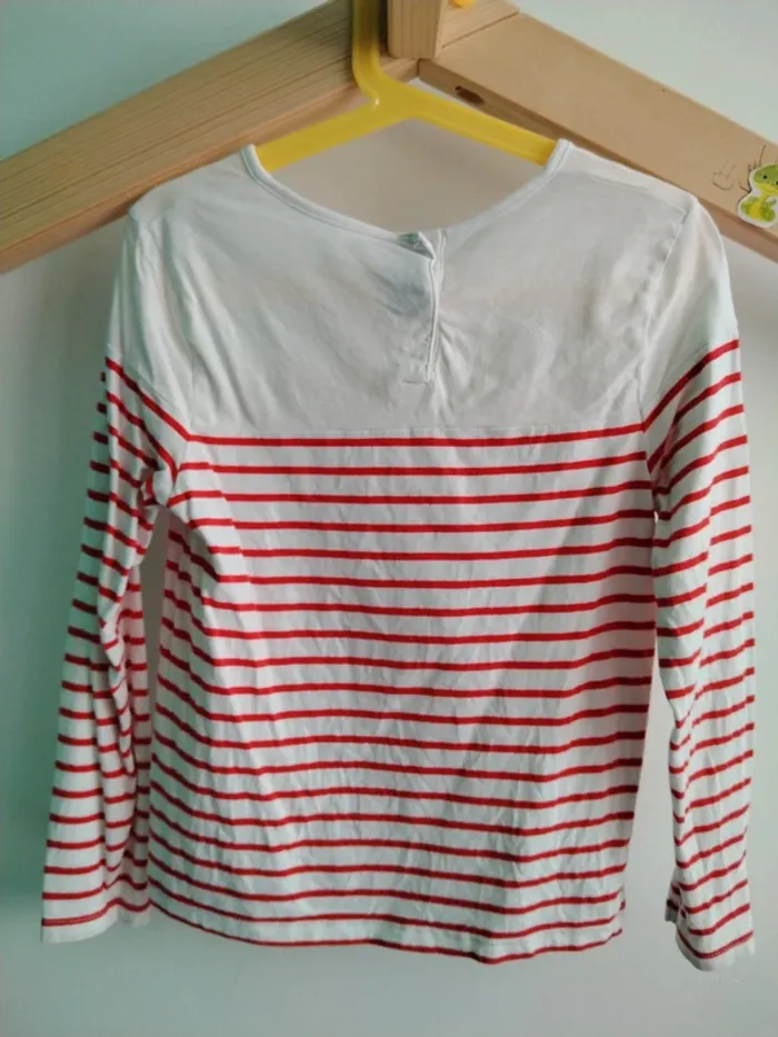T-shirt manches longues cygnes SGMJ 8 ans - photo numéro 2
