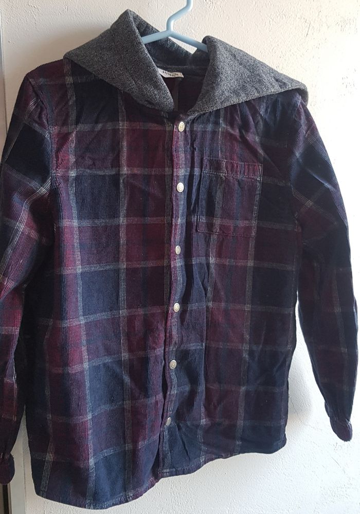 Surchemise ML capuche