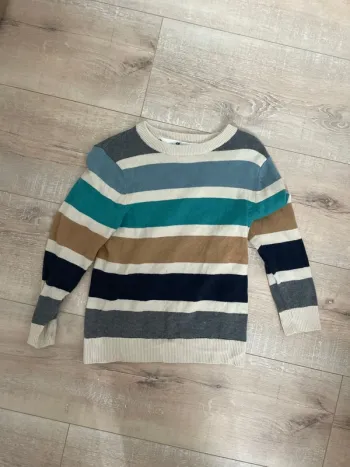 Pull rayé H&M 4-6 ans
