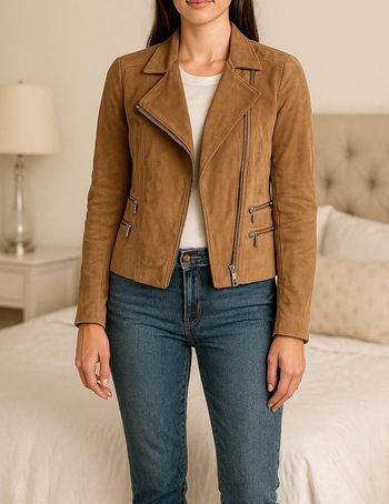 Veste en daim