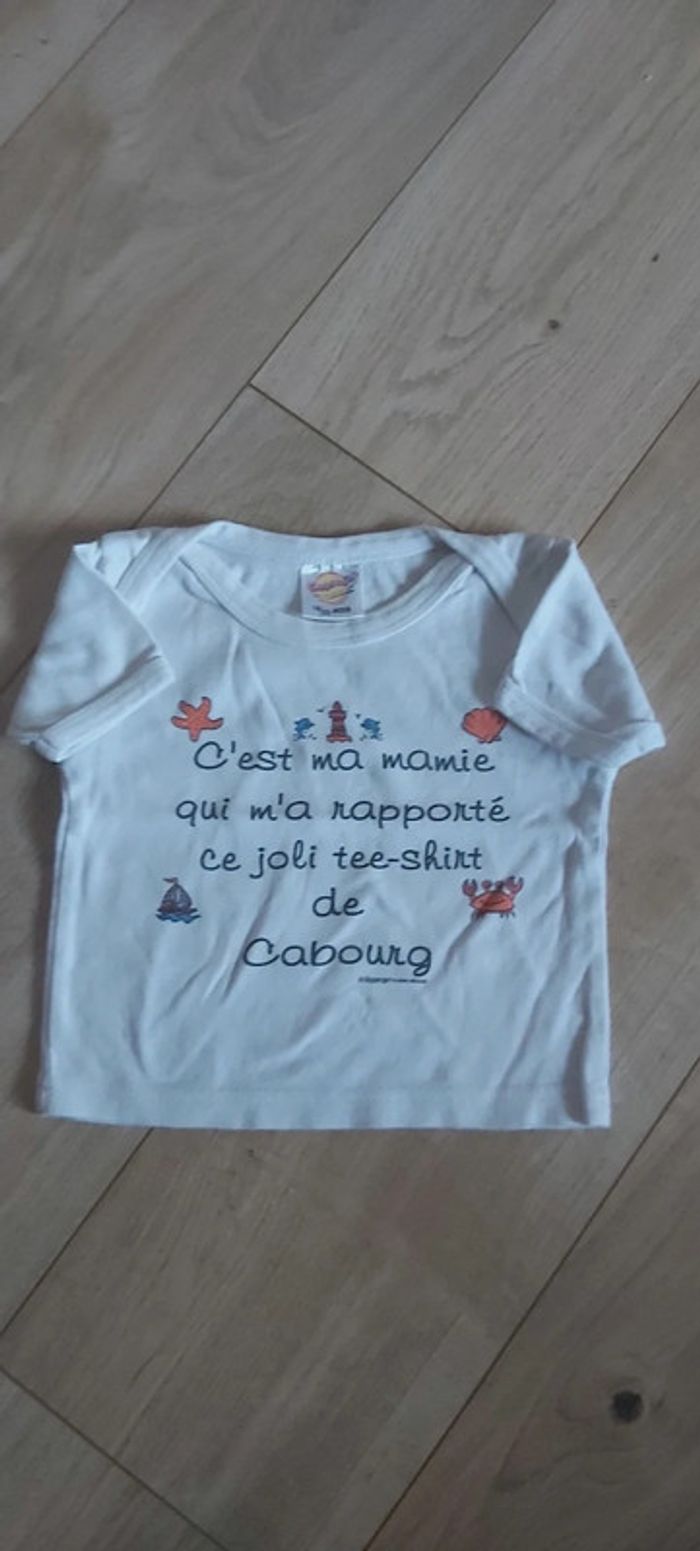 Tee-shirt Cabourg mixte garçon/fille 24 mois (78)