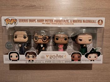 Pack 4 figurines Pop Harry Potter