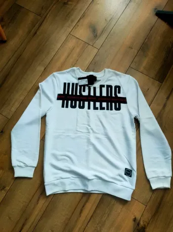 Pull homme blanc uniplay xl neuf