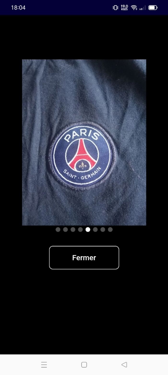 Tee shirt foot Paris Saint Germain garçon - photo numéro 5