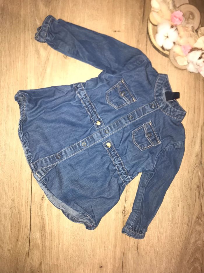 Jolie robe en jean Zara