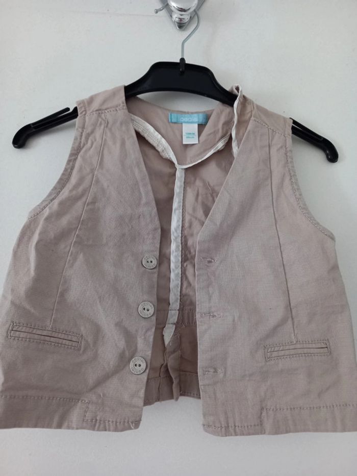 Gilet garçon obaibi 18 mois