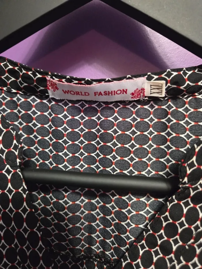 Blouse manches 3/4 retroussables T46 World Fashion - photo numéro 4