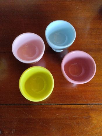 lot de 4 coupelles Afibel