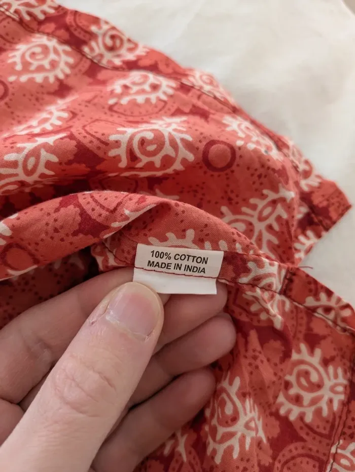 Chemisette à motifs style indien – Secretos de India – Taille M - photo numéro 4