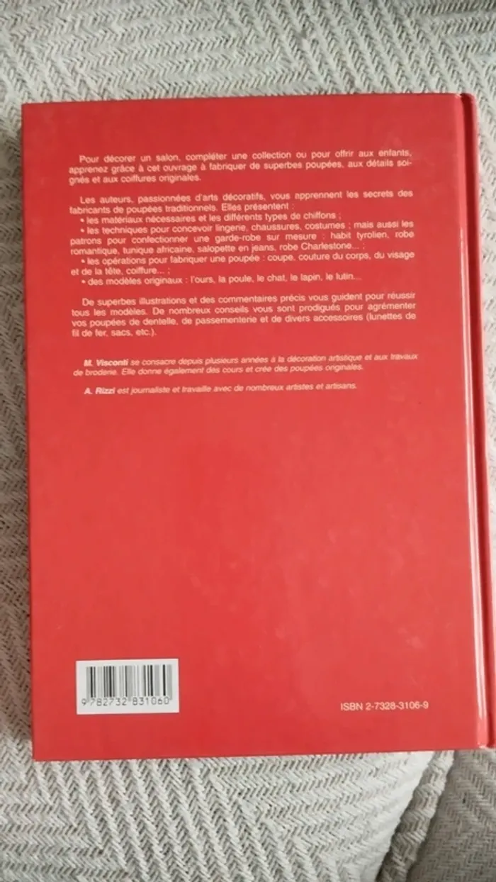 Livre comment réaliser décorer habiller les poupées - photo numéro 3