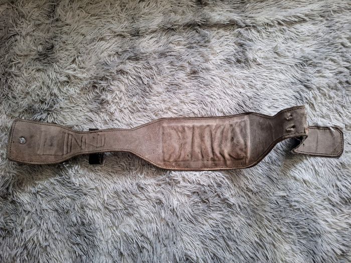 Ceinture de sport Domyos taille L/XL (84-103 cm) noir - Très usée mais fonctionnelle - photo numéro 5