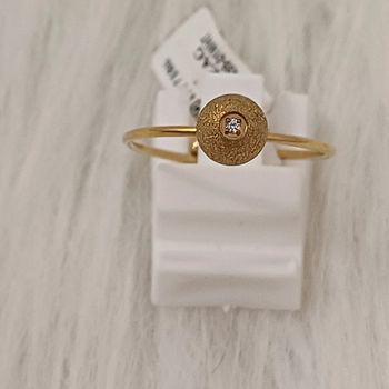 Bague zag en acier inoxydable