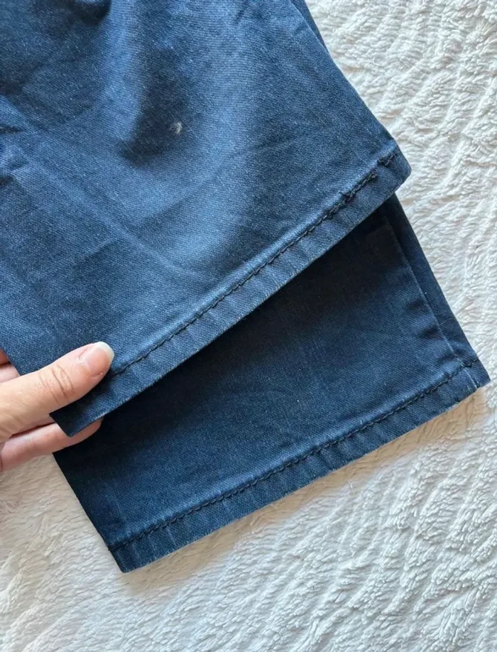 Jean Levi’s homme 541 Athletic taper regular straight droit W39 L34 48/50 XL/2XL enduit bleu marine - photo numéro 12