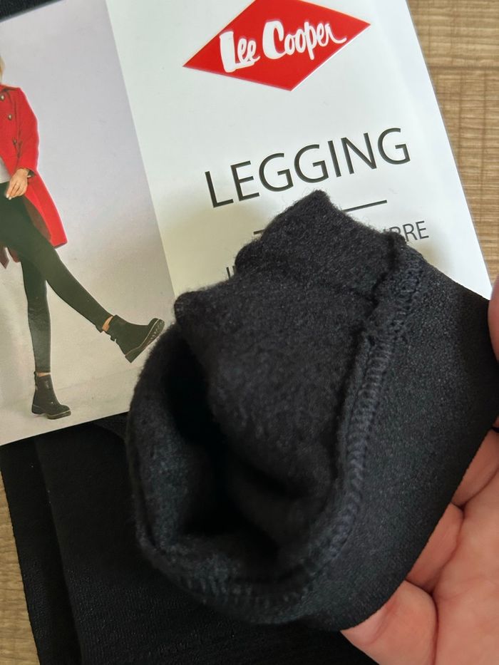Legging noir neuf avec intérieur fourré Lee Cooper taille XL (valeur 19,90€) - photo numéro 5