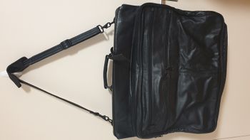 Porte-costume de voyage en cuir véritable / super opportunité