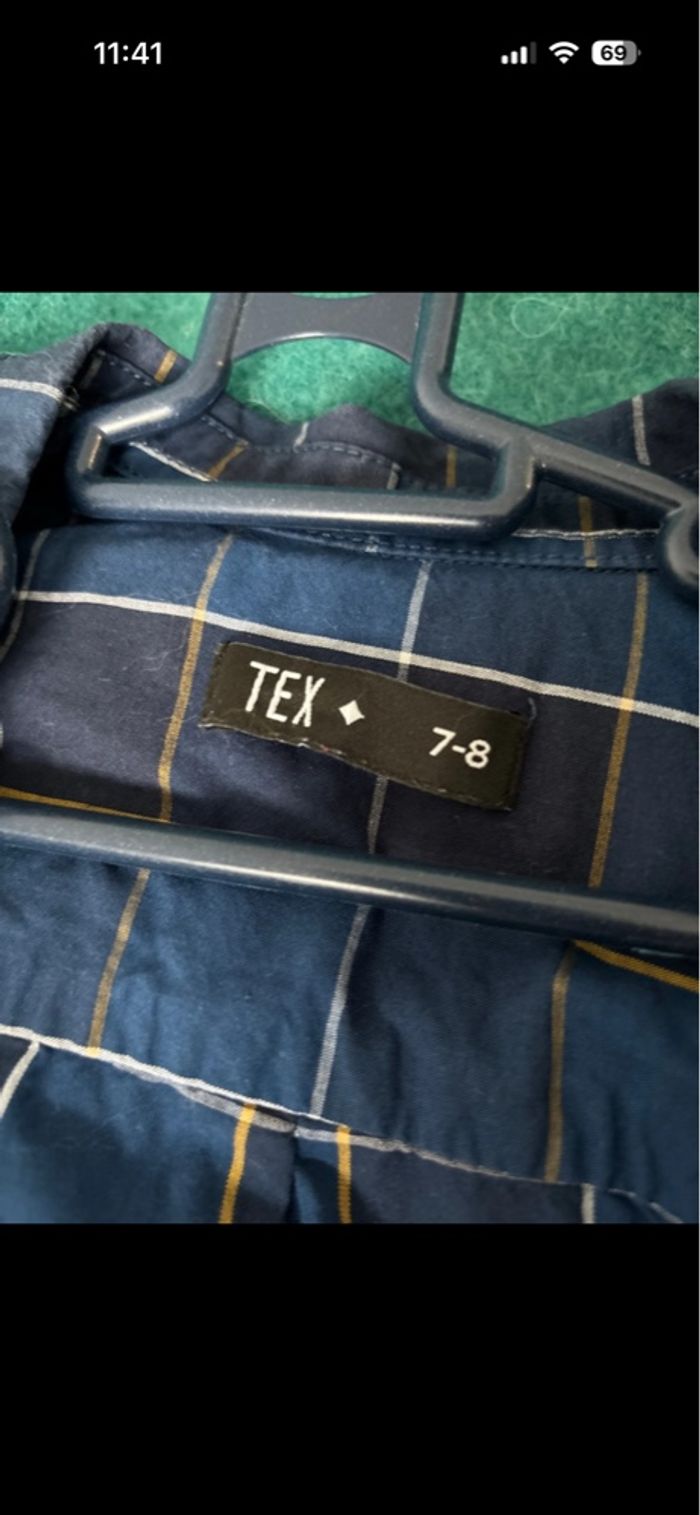 Chemises garçon 7/8 ans - photo numéro 2