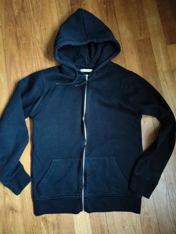 Sweat zippé à capuche ado taille S