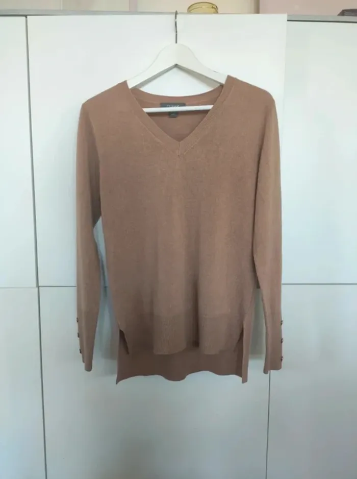 Primark pull fin col V XS