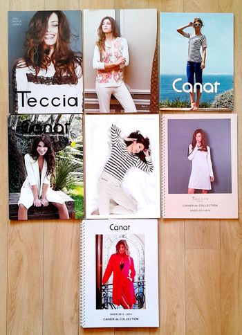 Lot loobook et magazines Canat et Teccia