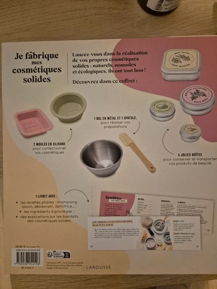 Coffret Je fabrique mes cosmétiques solides - photo numéro 2