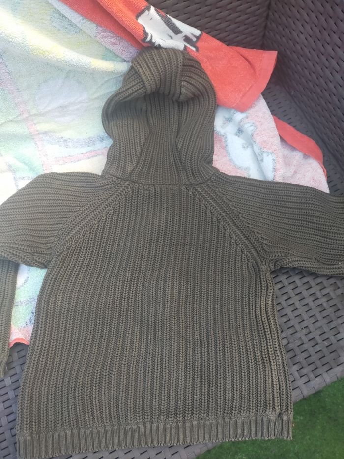 Gilet kaki taille 5ans - photo numéro 4