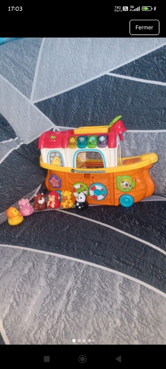 Bateau animaux interactif - photo numéro 3