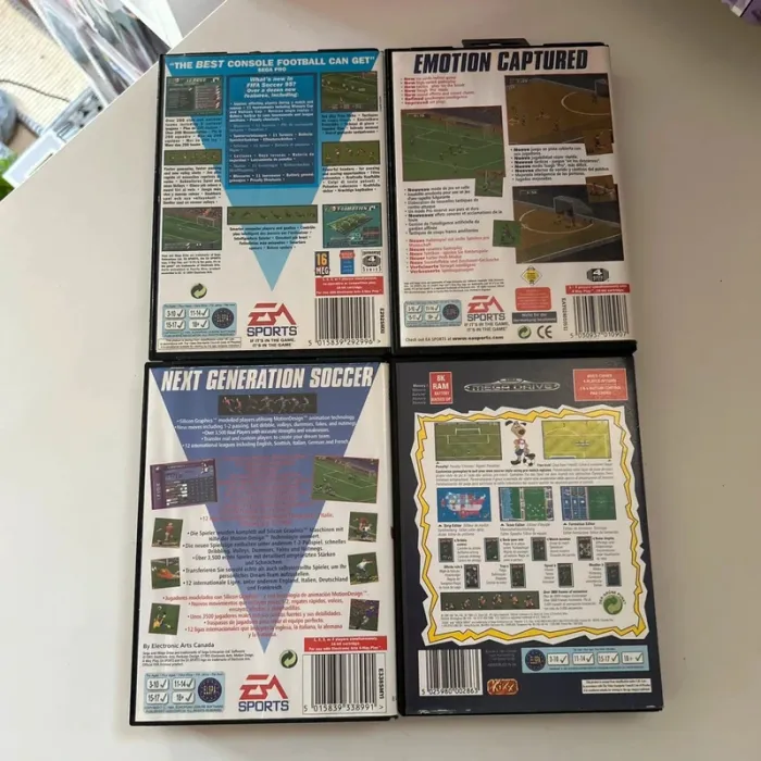 Lot jeux sega mega drive football - photo numéro 9