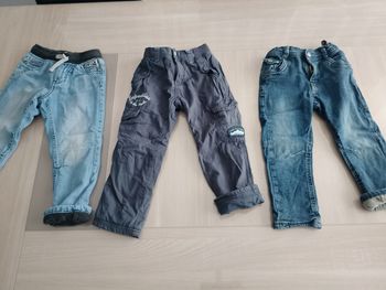 Lot pantalons hiver garçon 