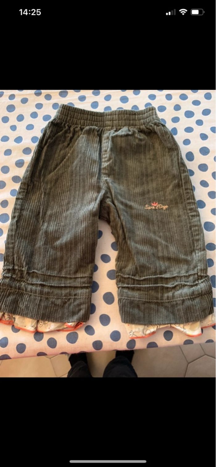 Pantalon en velours bébé fille - photo numéro 3