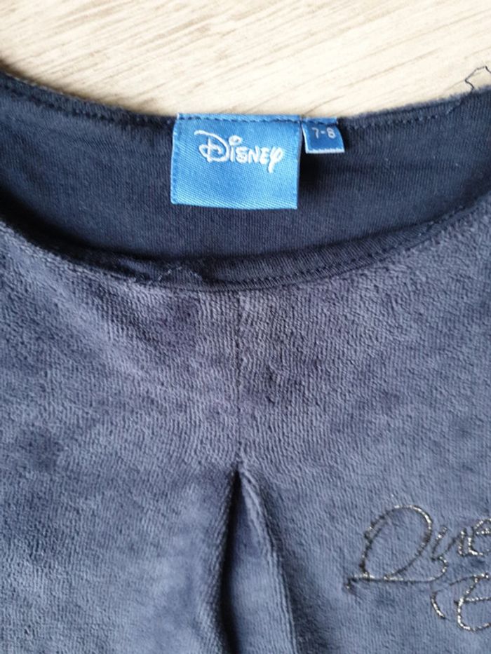 Robe velours Bleu Marine 7-8 ans - photo numéro 5