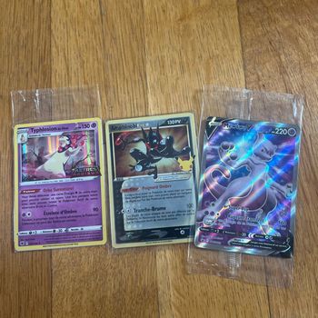 Lot cartes scellés