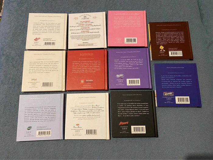 Lot de 11 petits livres de recettes de cuisine : mars, mm’s, milka, Aoste tesseire - photo numéro 6