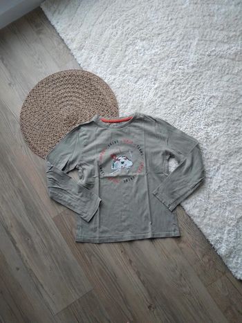 🌸Tee-shirt kaki avec imprimé de tacos ninjas 10ans a 1€🌸