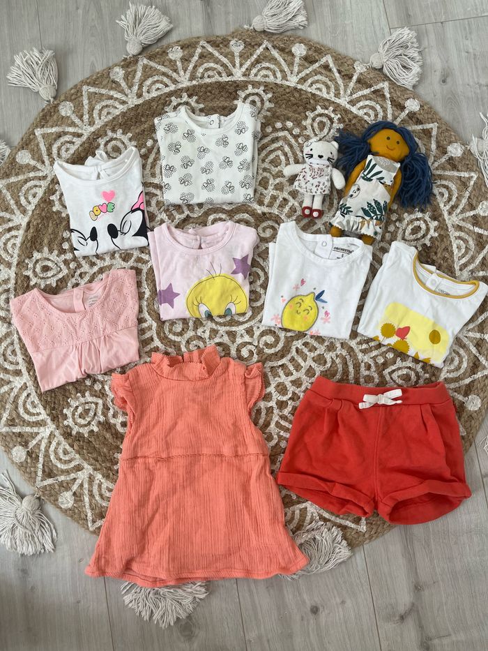 Grand lot été 6 mois fille