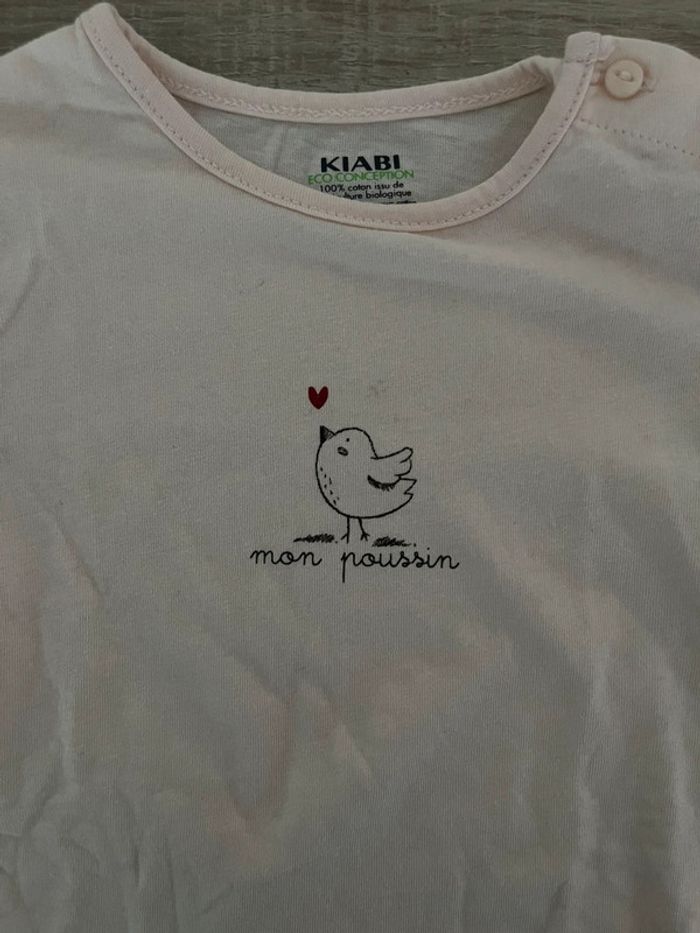 Tee shirt kiabi rose - photo numéro 2