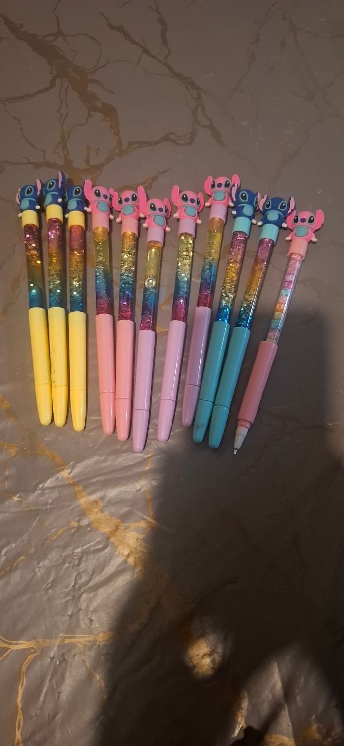 Lot  stylos stitch - photo numéro 8