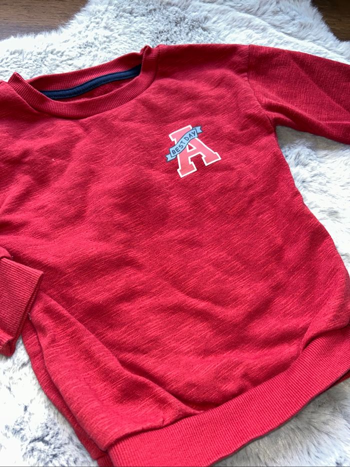 Pull rouge - 18/24 mois - Primark - photo numéro 2