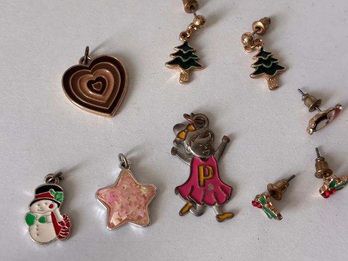 Noël - Pendentifs et boucles d’oreilles pour enfants - photo numéro 2