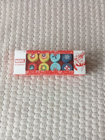 Boite de 12 Tampons Noël spiderman