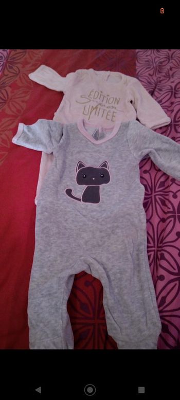 Lot de 2 dors bien dont un chat 🐈 Babibou