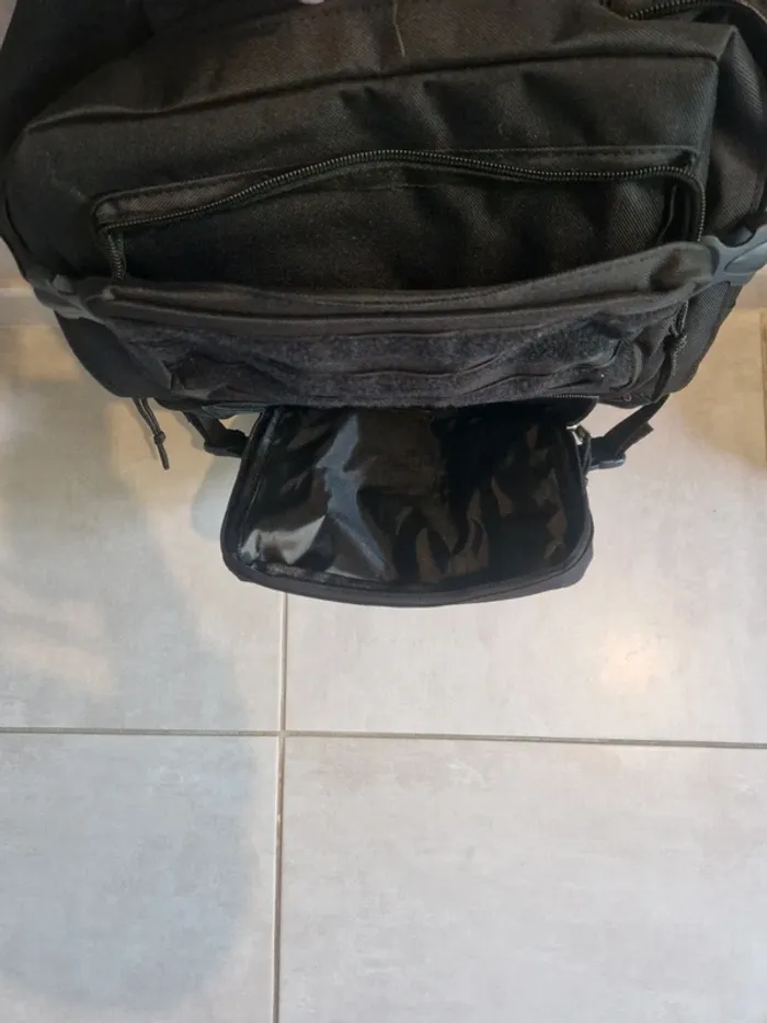 Sac à dos multipoches tactique noir 25-30L - photo numéro 5